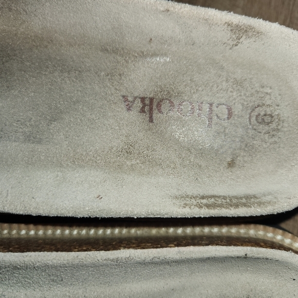 CHOOKA Black Leather Slides size 9 Cool Comfortable - Picture 2 of 5